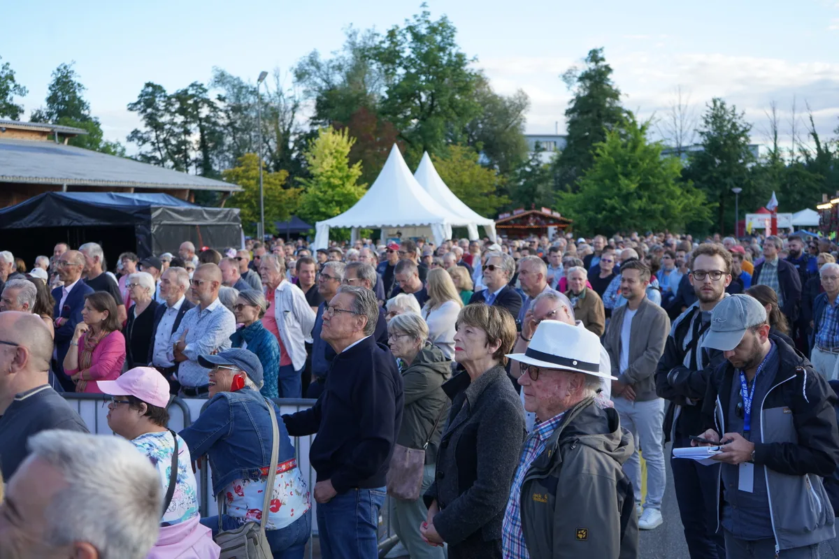 Eröffnung Usterfest 2025 mit Rösti und Thalmann
